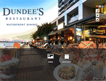 Tablet Screenshot of dundees.com.au